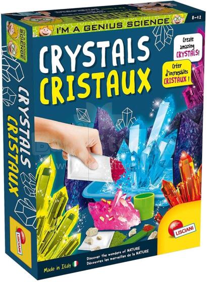 Lisciani Giochi Crystal Art.EX53728 Krāsaini kristāli