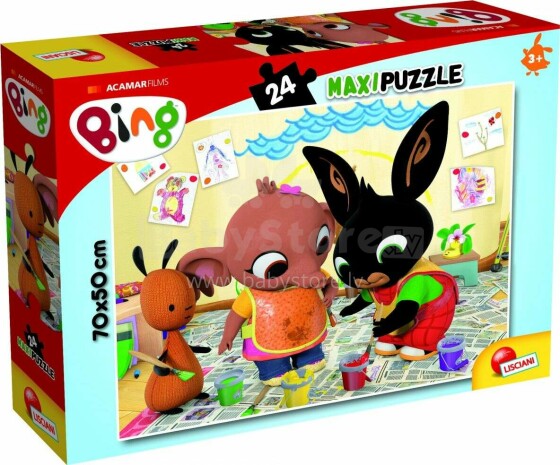 Lisciani Giochi Maxi Puzzle Bing Art.81202  Большой пазл,24 шт