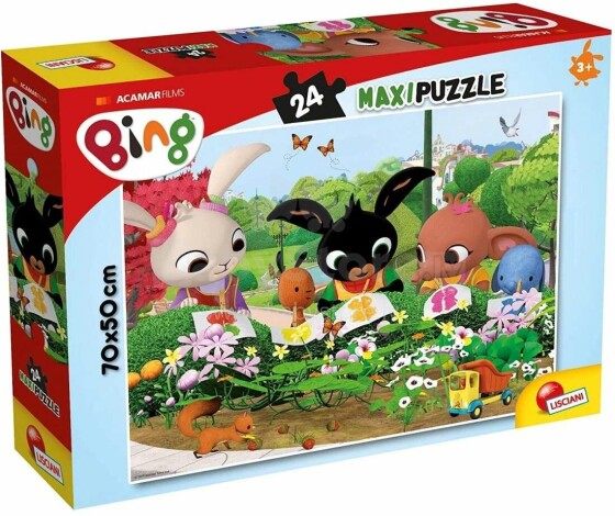 Lisciani Giochi Maxi Puzzle Bing Art.81219  Liela puzle,24 gab