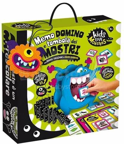 Lisciani Giochi Bingo Of Monsters Art.EN82735 Настольная игра