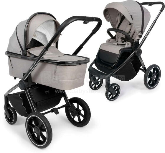 Muuvo Quick 3.0 Chrome Art.141661 Steel Grey  Bērnu rati(ratiņi) 2 vienā