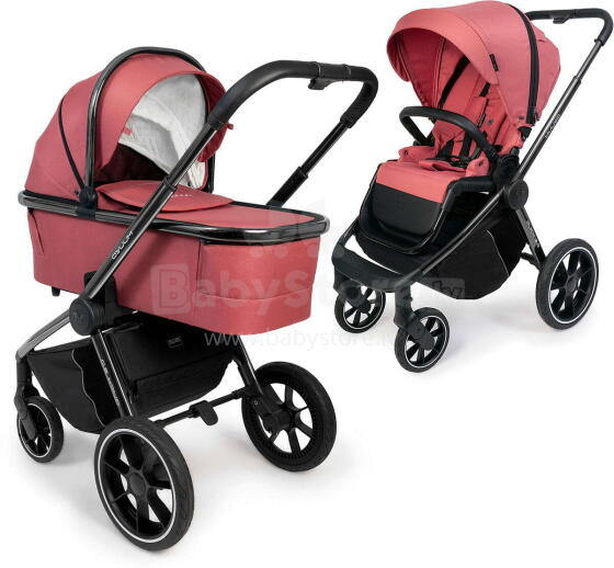 Muuvo Quick 3.0 Chrome Art.141662 Pure Pink Универсальная  коляска 2 в 1