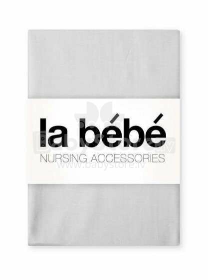 La Bebe™ Cotton 60x40 Art.29220 Grey pillowcase
