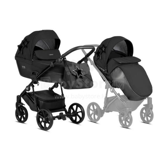 Tutis  Viva Star Art.1202007 Black Star  Универсальная коляска 2 в 1