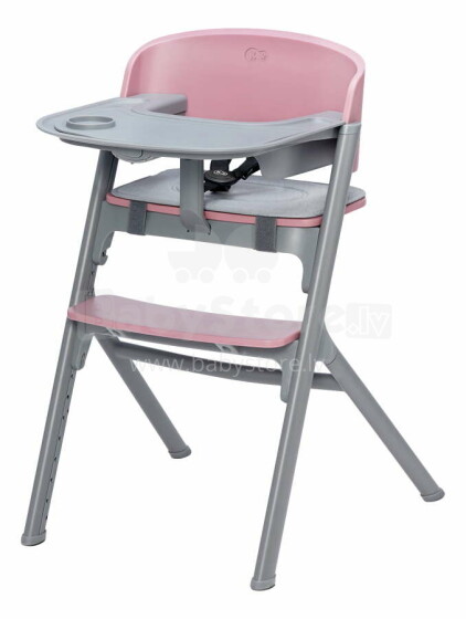 KinderKraft Livy Art.KHLIVY00PNK0000 Pink стульчик для кормления