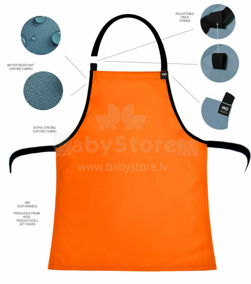 La Bebe™   Cover  Art.141852 Orange Детский фартук/передник для рисования