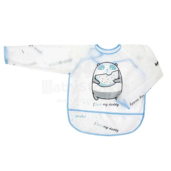 Akuku Bib Art.A0517  Слюнявчик с рукавами