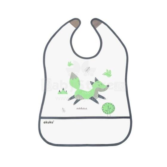 Akuku Bib Art.A0519 Priekšautiņš ar kabatiņu
