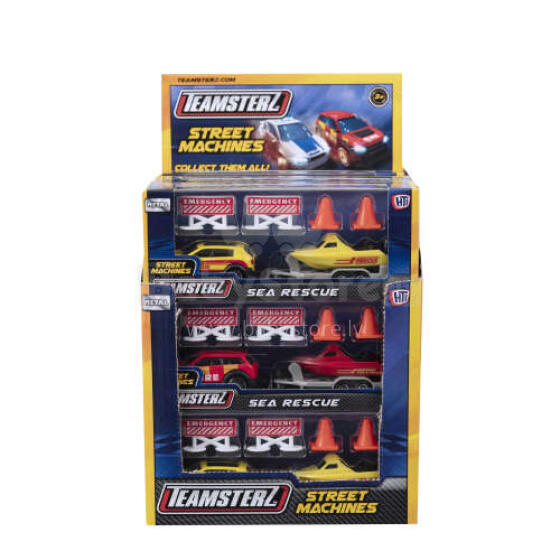 TEAMSTERZ die-cast Jūras glābšanas komplekts