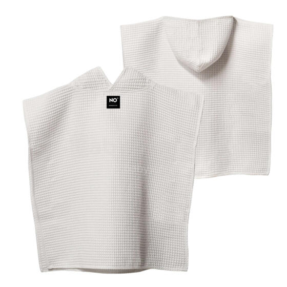 La Bebe™ NO Poncho Towel  Art.141917 White  Пляжное полотенце-пончо  с капюшоном 90x110 cm