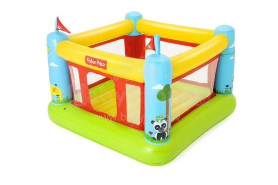 BESTWAY Fisher-Price batuts, 1,75 m x 1,73 m x 1,35 m, 93553