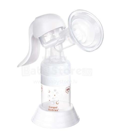 CANPOL BABIES krūts piena pumpis manuālais Basic 12/205