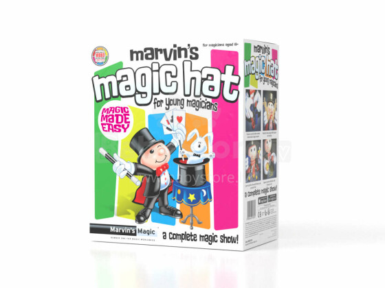 MARVINS MAGIC burvju triku komplekts Burvju cepure, MME0135