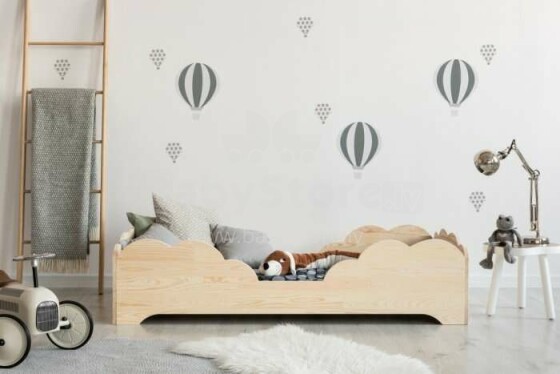 Adeko Furniture Box 10 Art. B10-60120  Bērnu gulta  no dabīgas priedes  120x60cm