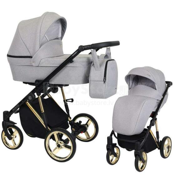 Kunert Molto Premium  Art.MO-06 Light Grey  Universālie rati 2in1