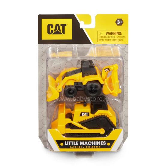 CAT  brīvriteņu transportlīdzeklis Little Machines, 2-pack dažādi, 82280