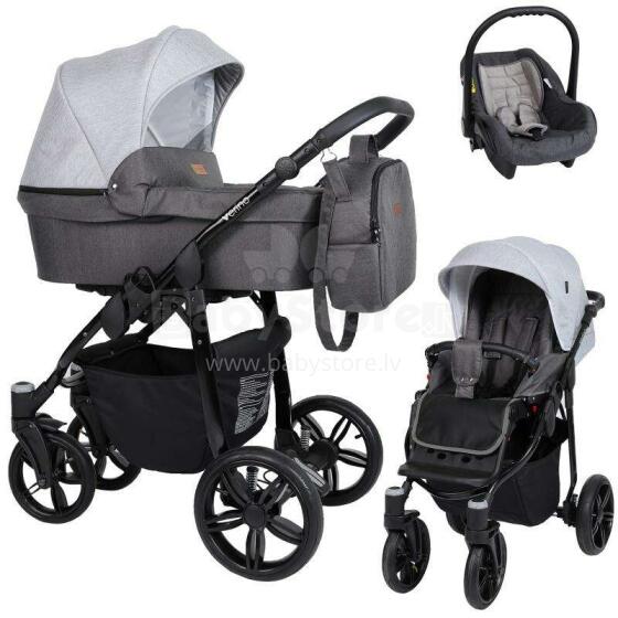 Kunert Verino Art.VE-05 Grey  Универсальная коляска 3 в 1