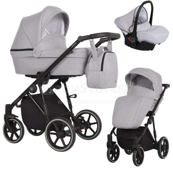 Kunert Molto  Art.MO-06 Light Grey  Универсальная коляска 3 в 1