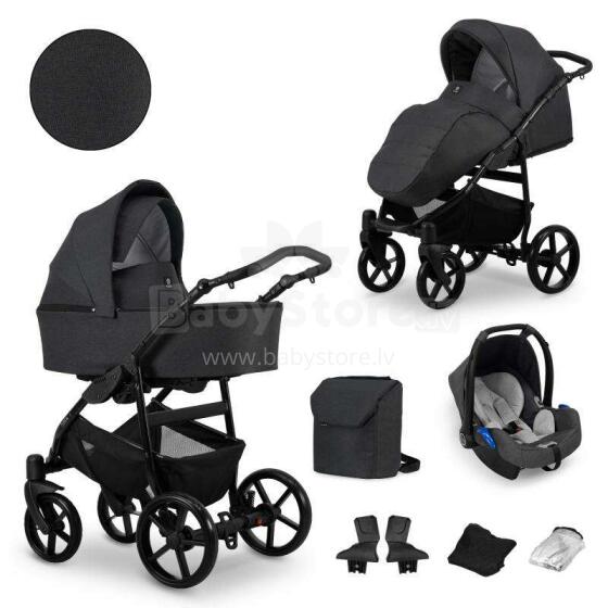 Kunert Mata Art.Mata-07 Graphite Universālie rati/ratiņi 3in1