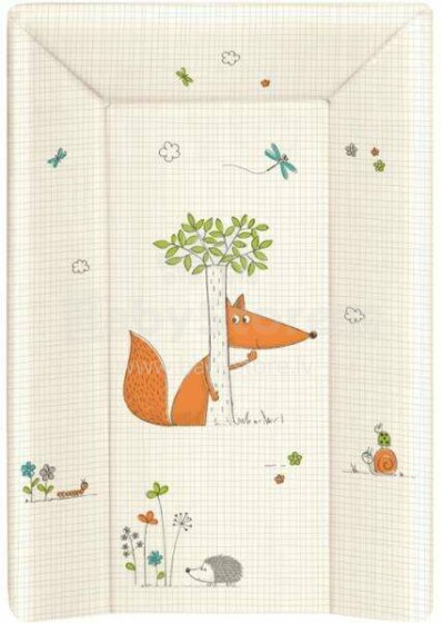 Ceba Baby Fox  Art.142289 Pārtinamais matracis  ar stingro pamati + stiprinājumi gultiņai 70x50cm