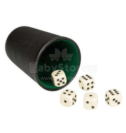 Idena Dice Cup Art.40416 Spēle Kauliņi