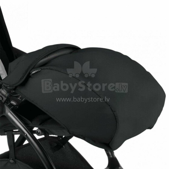 Leclerc Baby Footmuff Quick Art.LEC25998 Black Чехол на ножки для коляски Leclerc