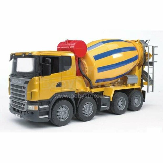 Bruder Scania Cement Art.142429  Mašīna Betona maisītājs