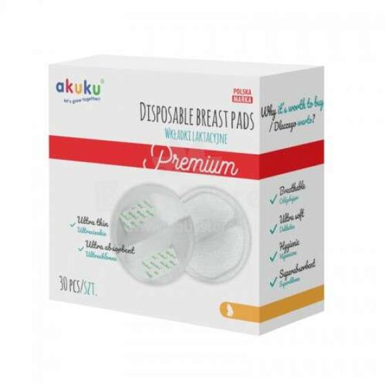 Akuku Pads Art.A0354 White