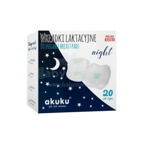 Akuku Night Art.A0444 Krūšu ieliktnīši māmiņām 20gb.