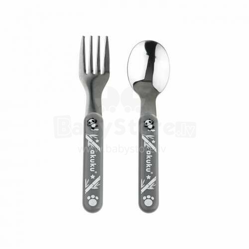 Akuku Set Art.A0100 High-grade steel spoon and fork