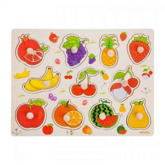 Akuku Wooden Puzzles Art.A0607