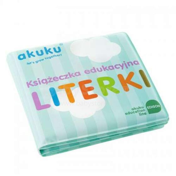 Akuku Book  Art.A0475 Мягкая книжка-пищалка для купания
