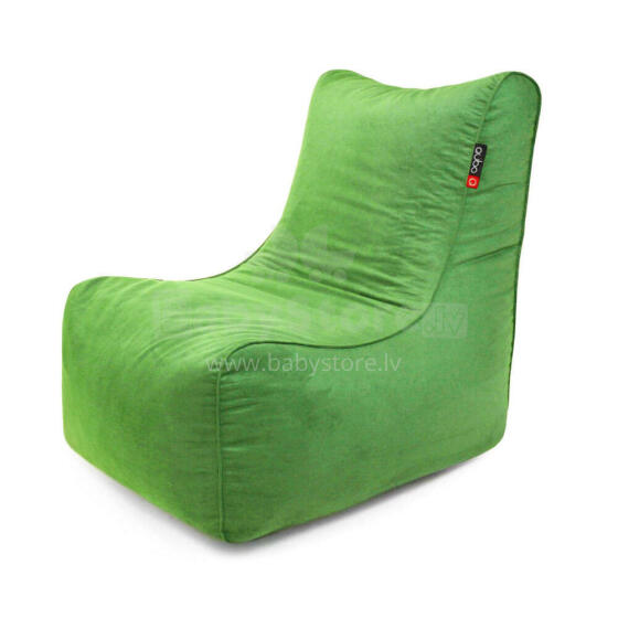 Qubo™ NEW22 BURMA Lime VELVET FIT beanbag