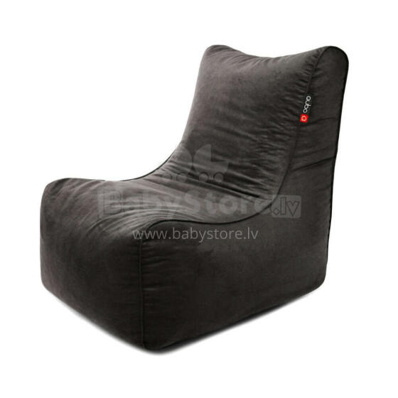Qubo™ NEW22 BURMA Blackberry VELVET FIT sēžammaiss (pufs)