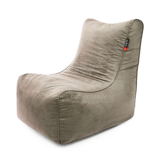 Qubo™ NEW22 BURMA Latte VELVET FIT пуф (кресло-мешок)