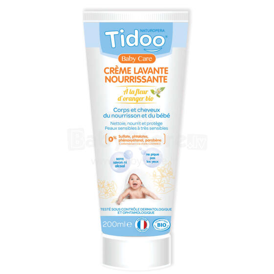 Tidoo Nature The Сares Art.142559  Увлажняющий и питательный крем 100 мл.