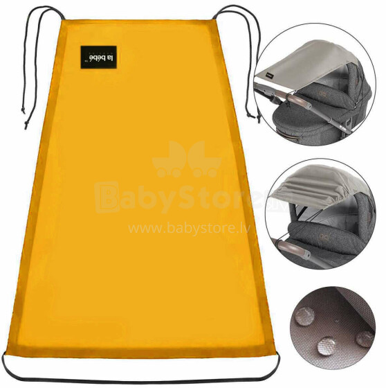 La bebe™ Visor Art.142590 Honey Universal stroller visor+GIFT mini bag