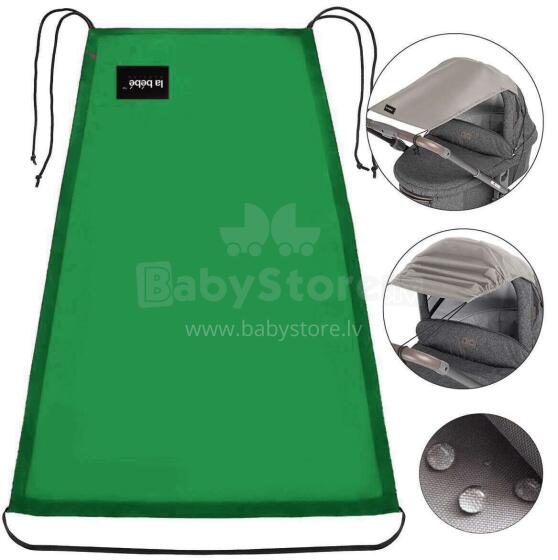 Visor Universal Art.142595 Avocado Universālais saules sargs (aizsargs) bērnu ratiem un autokrēsliem +DĀVANĀ funkcionālā somiņa no ūdens atgrūdošā auduma