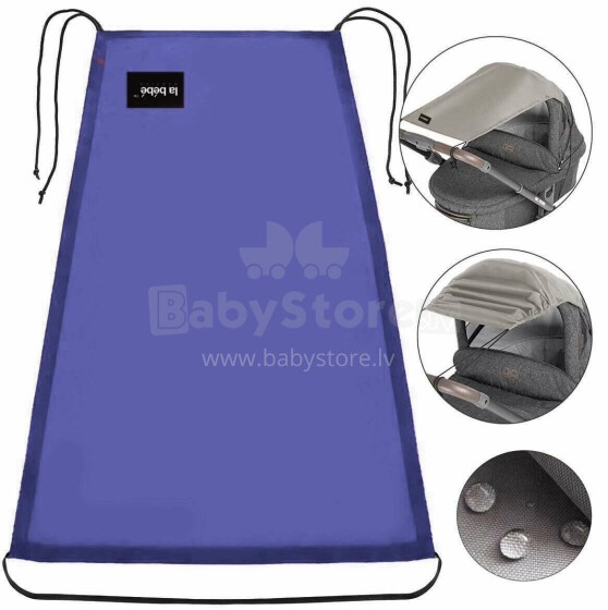 La bebe™ Visor Art.142598 Violet Universal stroller visor+GIFT mini bag