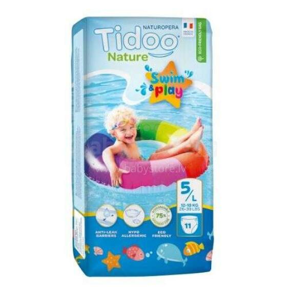 Tidoo Nature Swim & Play  Art.142618  Peldbiksītes  L izmērs,12-18 kg,11 gab.