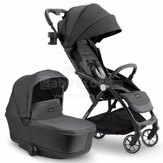 Leclerc Baby MF Plus Art.142667 Black Bērnu  rati/ratiņi 2 vienā