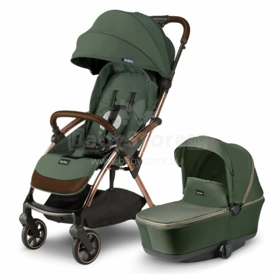 Leclerc Baby  Influencer  Art.142671 Army Green Bērnu  rati/ratiņi 2 vienā