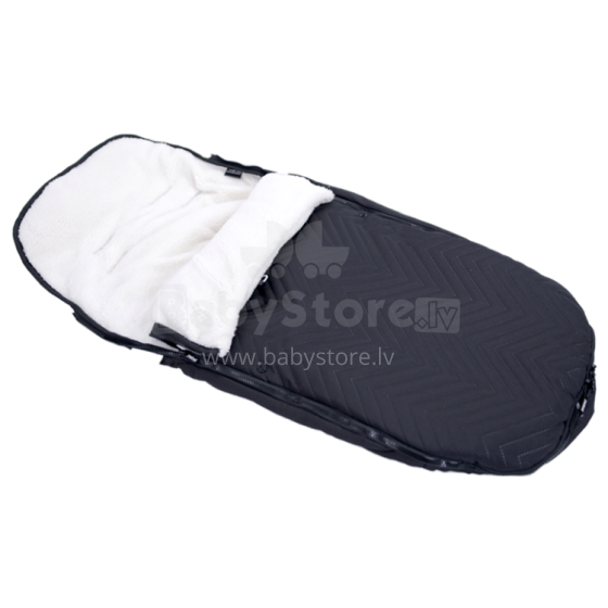 Leclerc Baby Deluxe Footmuff Art.LEC25982 Black Universālais guļammaiss