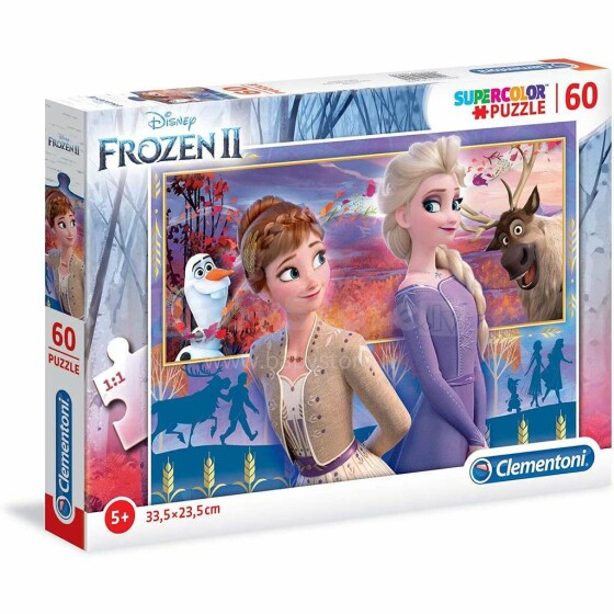 Clementoni Puzzle Frozen Art.26056 Пазл Холодное сердце,60 шт.