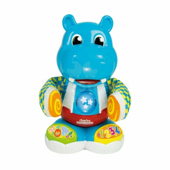 Clementoni Baby Hippo  Art.50585 Interaktīvā rotaļlieta Nīlzirgs (LV/EST/LT)