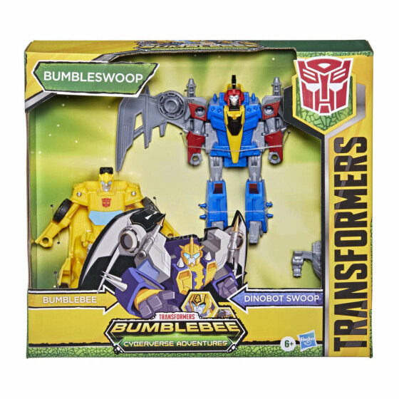 TRANSFORMERS Figūra ´´Cyberverse Roll and Combine Bumblebee´´, 13 cm
