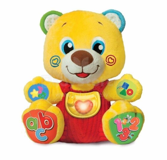 Clementoni Talking Bear Art.60171 Runājoša interaktīvā rotaļlieta Gudrais Lācītis ( LV/EST/RU/LT) (analogs Fisher Price Gudrais Kucēns)