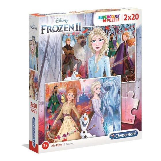 Clementoni Puzzle Frozen Art.24759 Puzle  ,2x20gab
