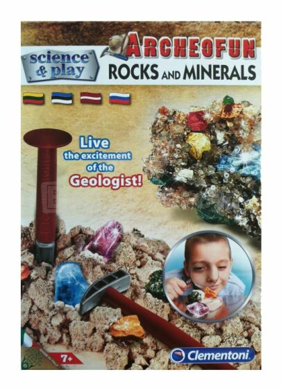 Clementoni Minerals Art.60431 Творческий набор Геолога