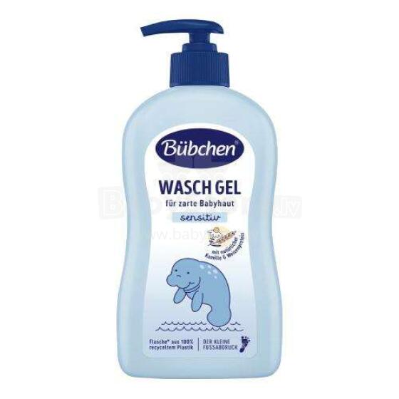 Bubchen Wash Gel Art.TB10 Гель для купания младенцев с ромашкой, 400 мл